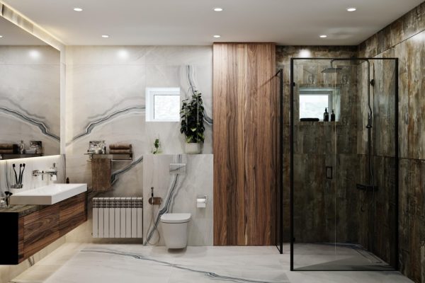 Luxurious Bathrooms Begin With Architecturally Inspired Glass Shower Features Glass Door