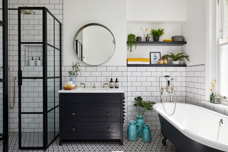Smart choices that create a bathroom space that feels safe and steady