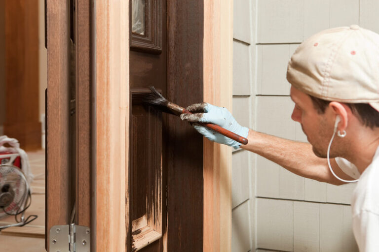 TX door staining services